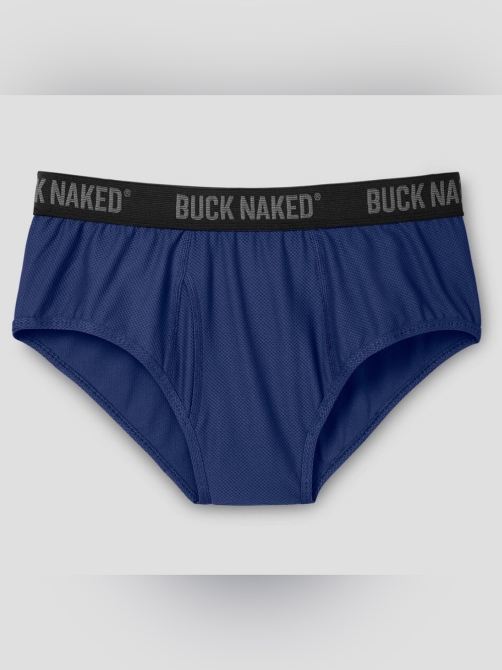 DULUTH TRADING Performance Briefs XL 2-Pack BUCK NAKED Wicking Diamond Knit NEW